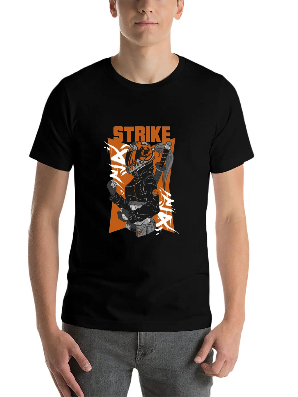 Strike Rebels Street Fashion Stylish Everyday T-Shirt – Unisex Basic Cotton Tee