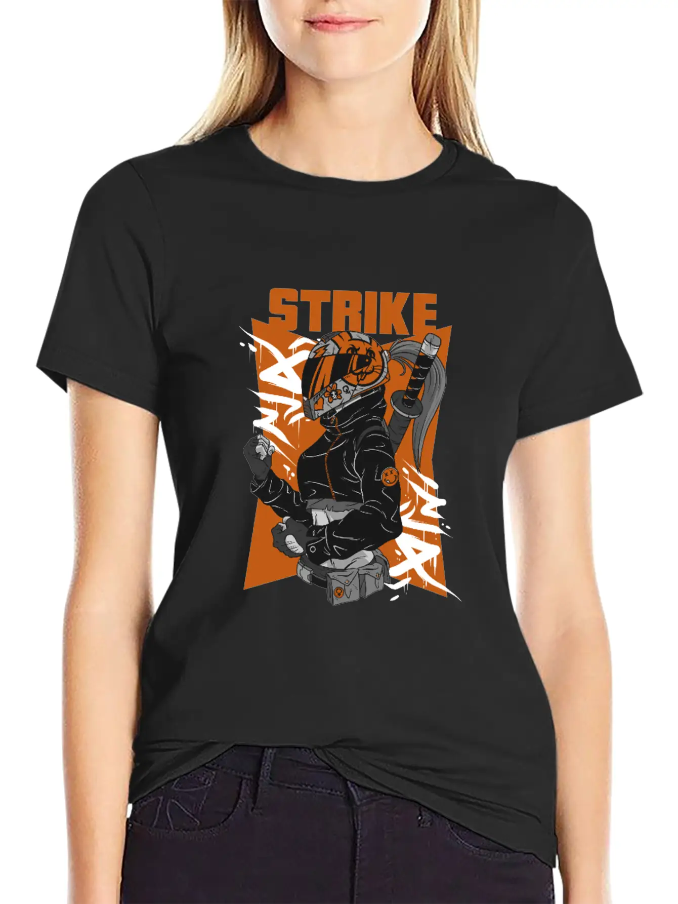 Strike Rebels Street Fashion Stylish Everyday T-Shirt – Unisex Basic Cotton Tee