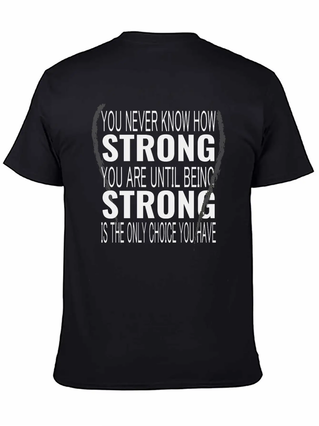 Strong Basic Graphic T-Shirt – Daily Comfort In Soft Cotton
