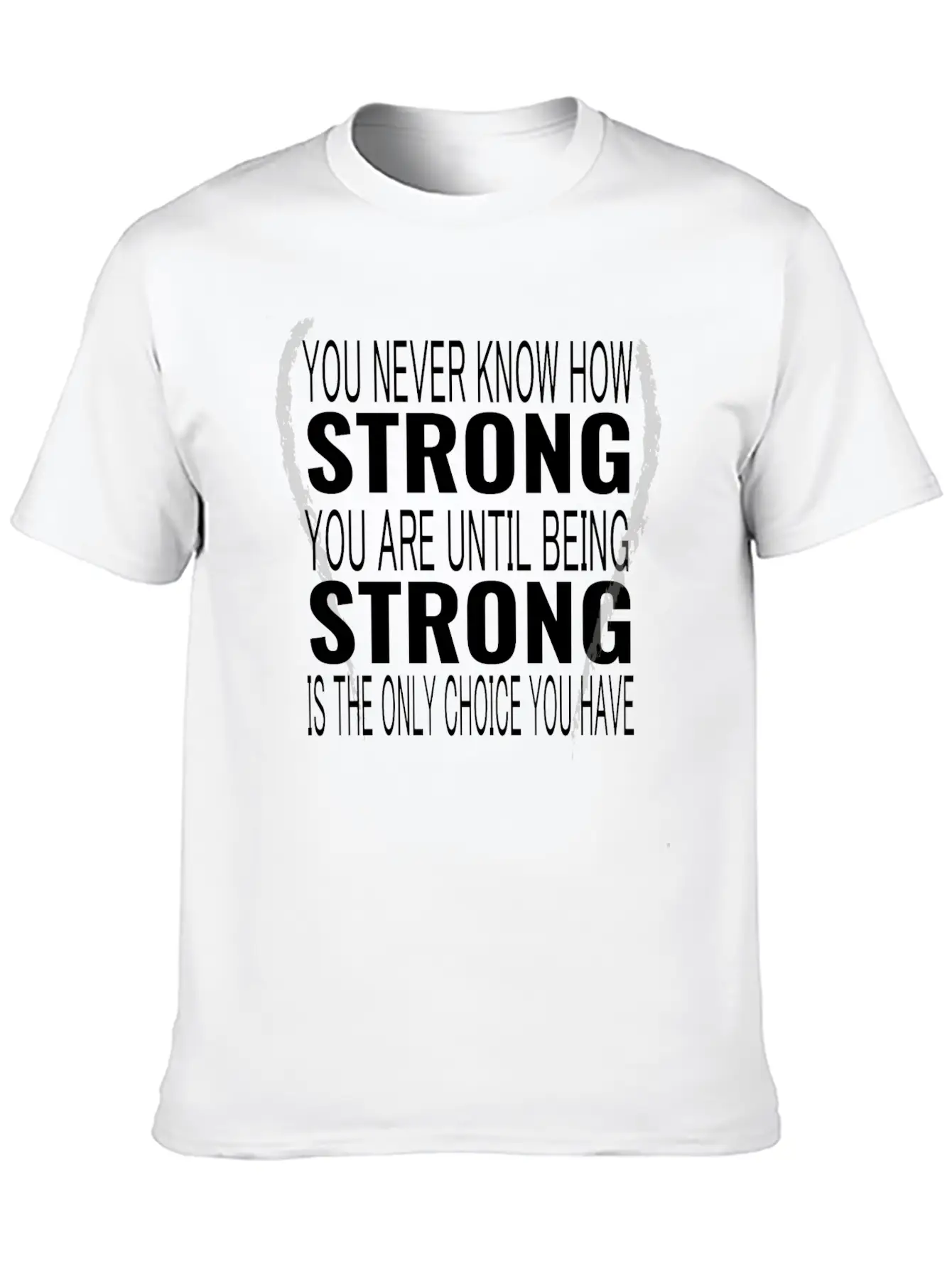 Strong Basic Graphic T-Shirt – Daily Comfort In Soft Cotton