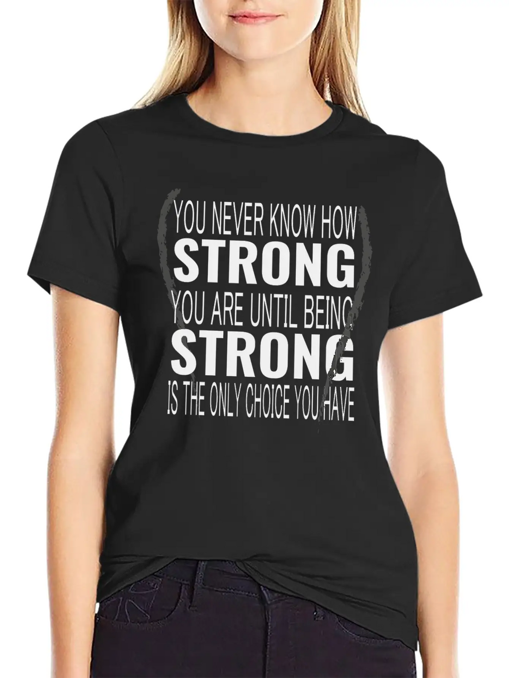 Strong Basic Graphic T-Shirt – Daily Comfort In Soft Cotton