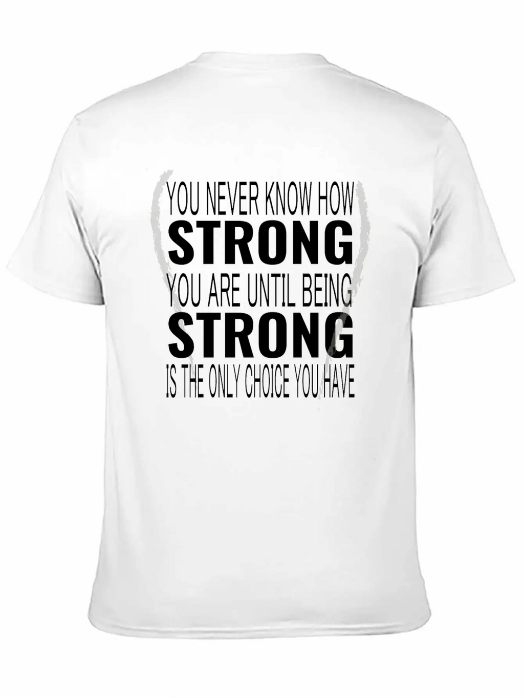Strong Basic Graphic T-Shirt – Daily Comfort In Soft Cotton