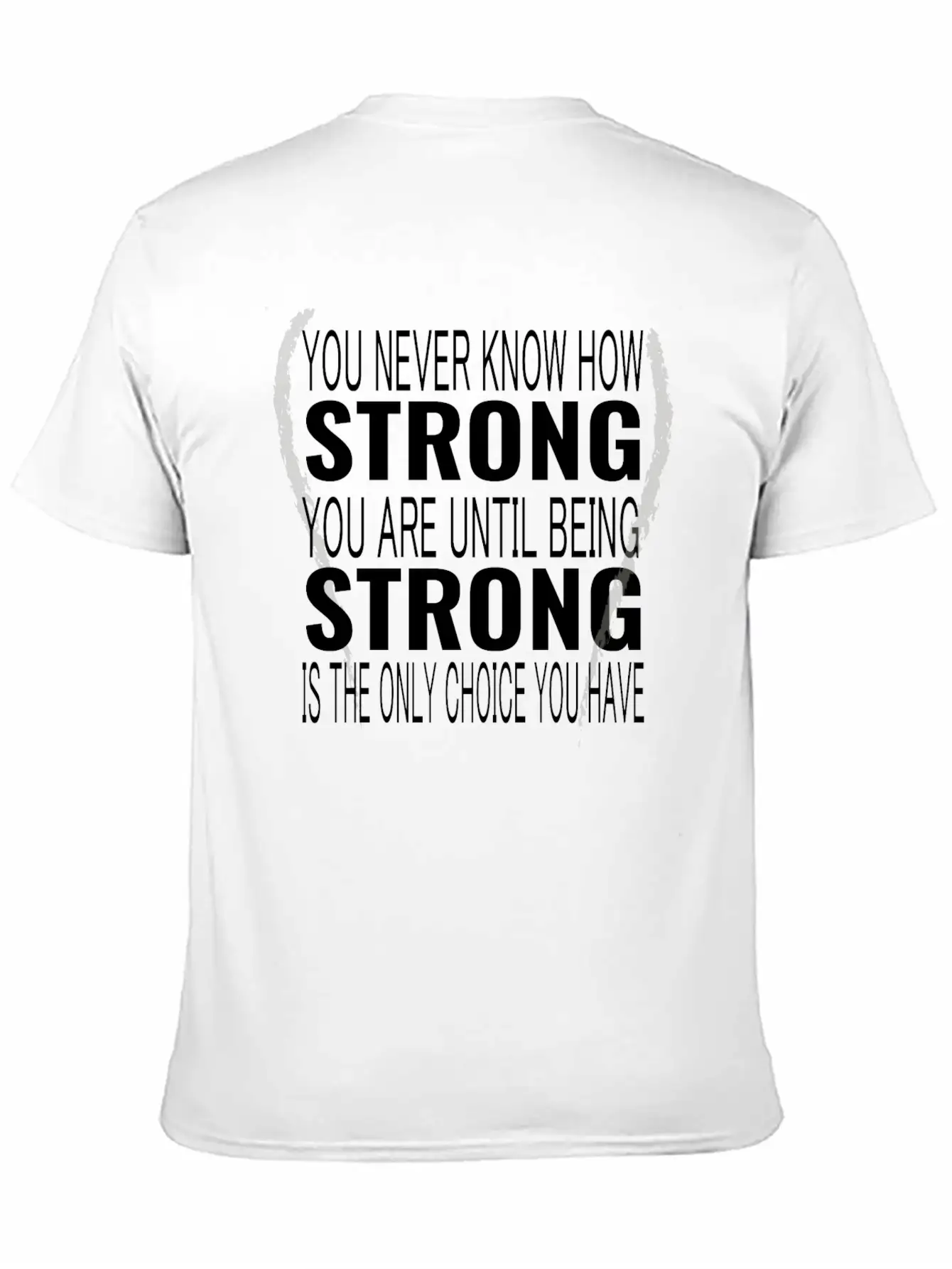 Strong Basic Graphic T-Shirt – Daily Comfort In Soft Cotton