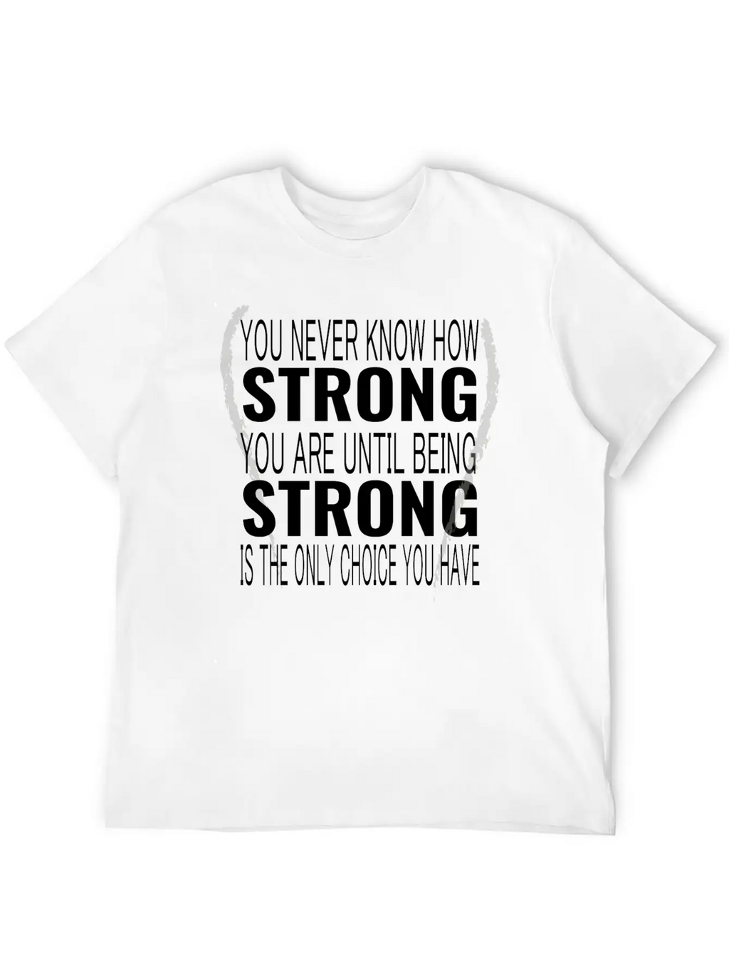Strong Basic Graphic T-Shirt – Daily Comfort In Soft Cotton