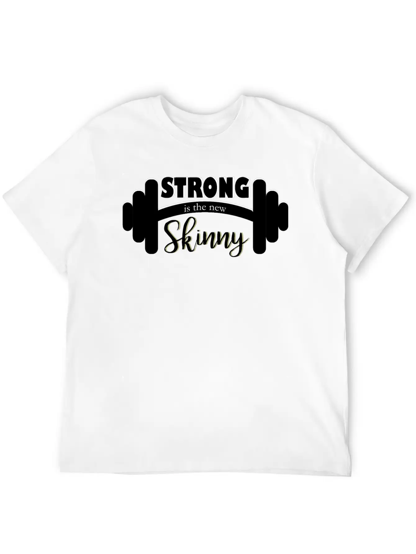 Strong Is Skinny Classic Cotton Tee – Unisex Comfort For Any Season