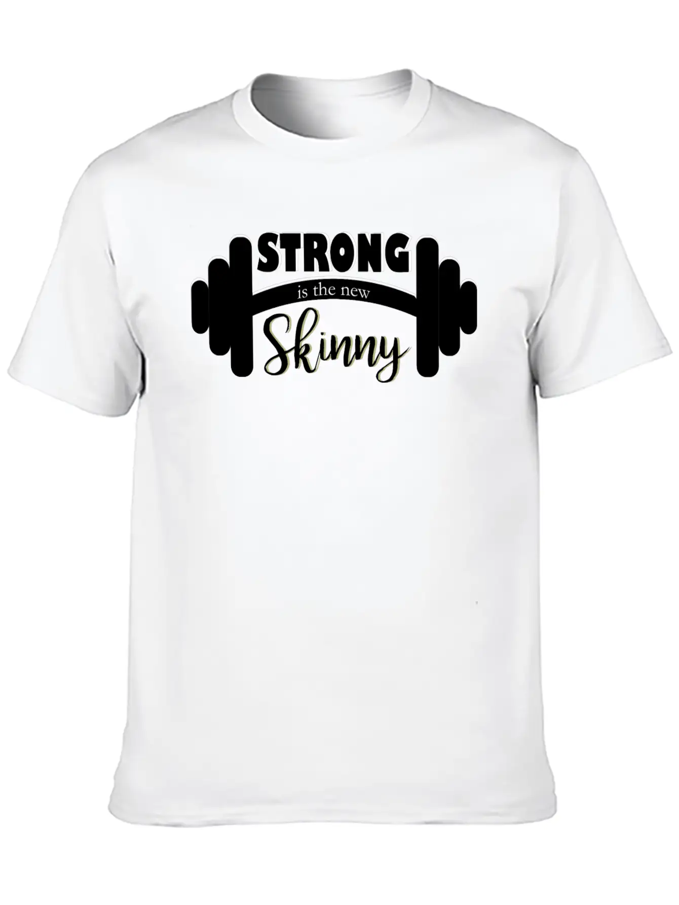 Strong Is Skinny Classic Cotton Tee – Unisex Comfort For Any Season