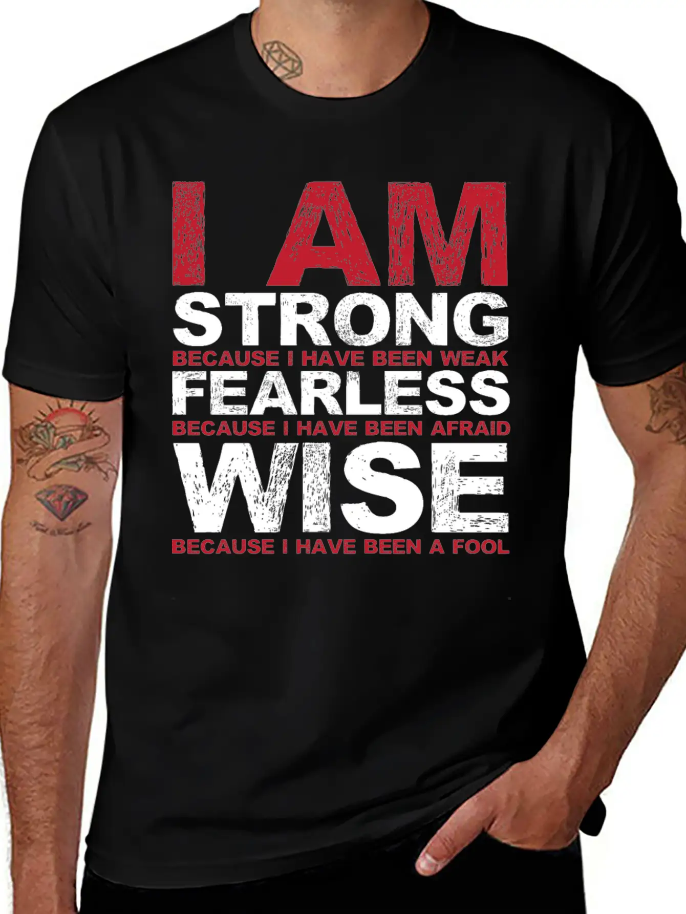Strong Man Timeless Short Sleeve Tee – Comfy And Minimalist Design