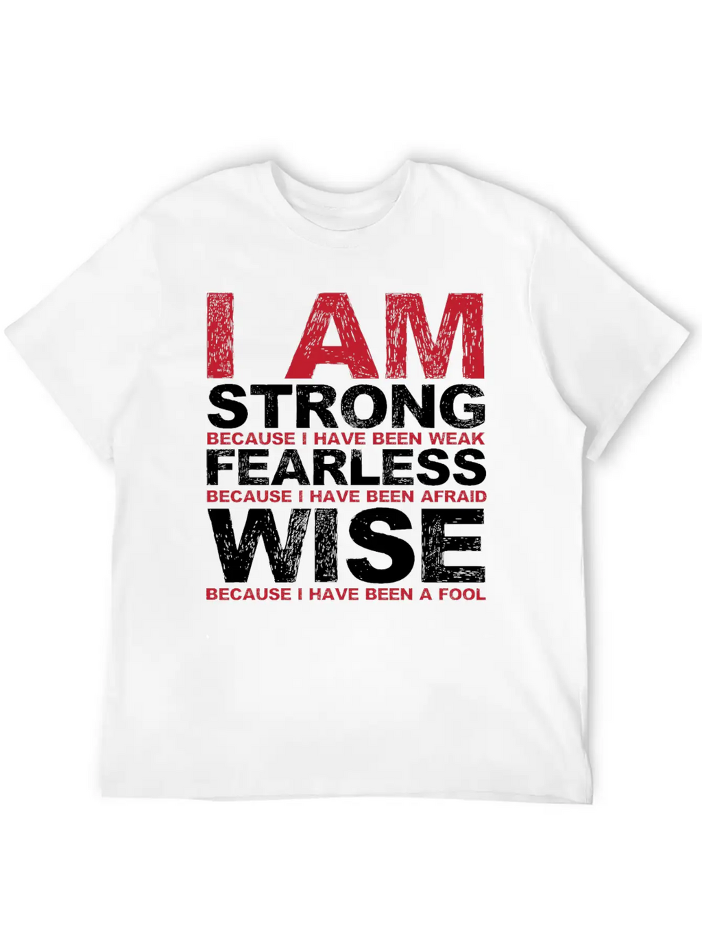 Strong Man Timeless Short Sleeve Tee – Comfy And Minimalist Design