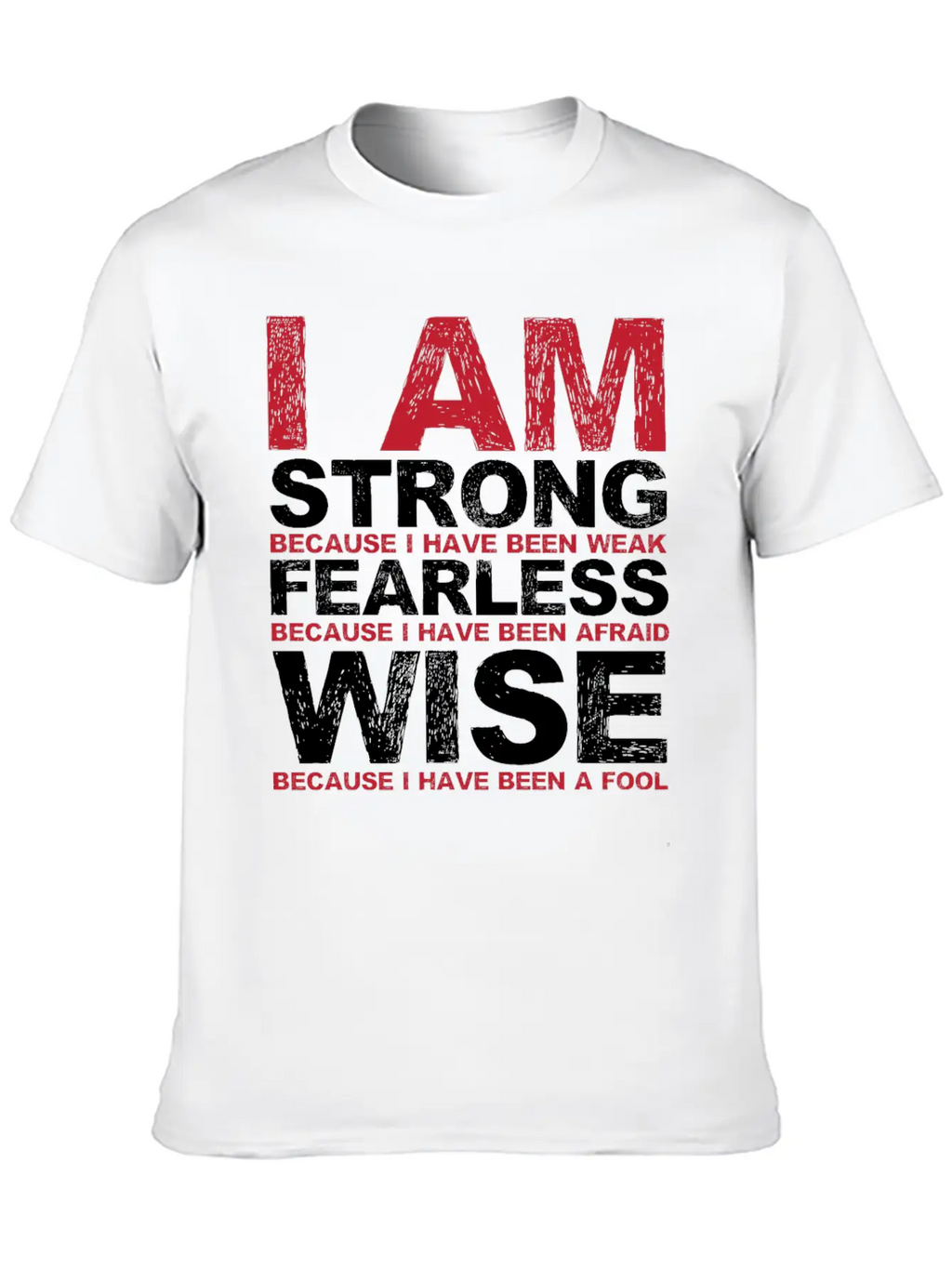 Strong Man Timeless Short Sleeve Tee – Comfy And Minimalist Design
