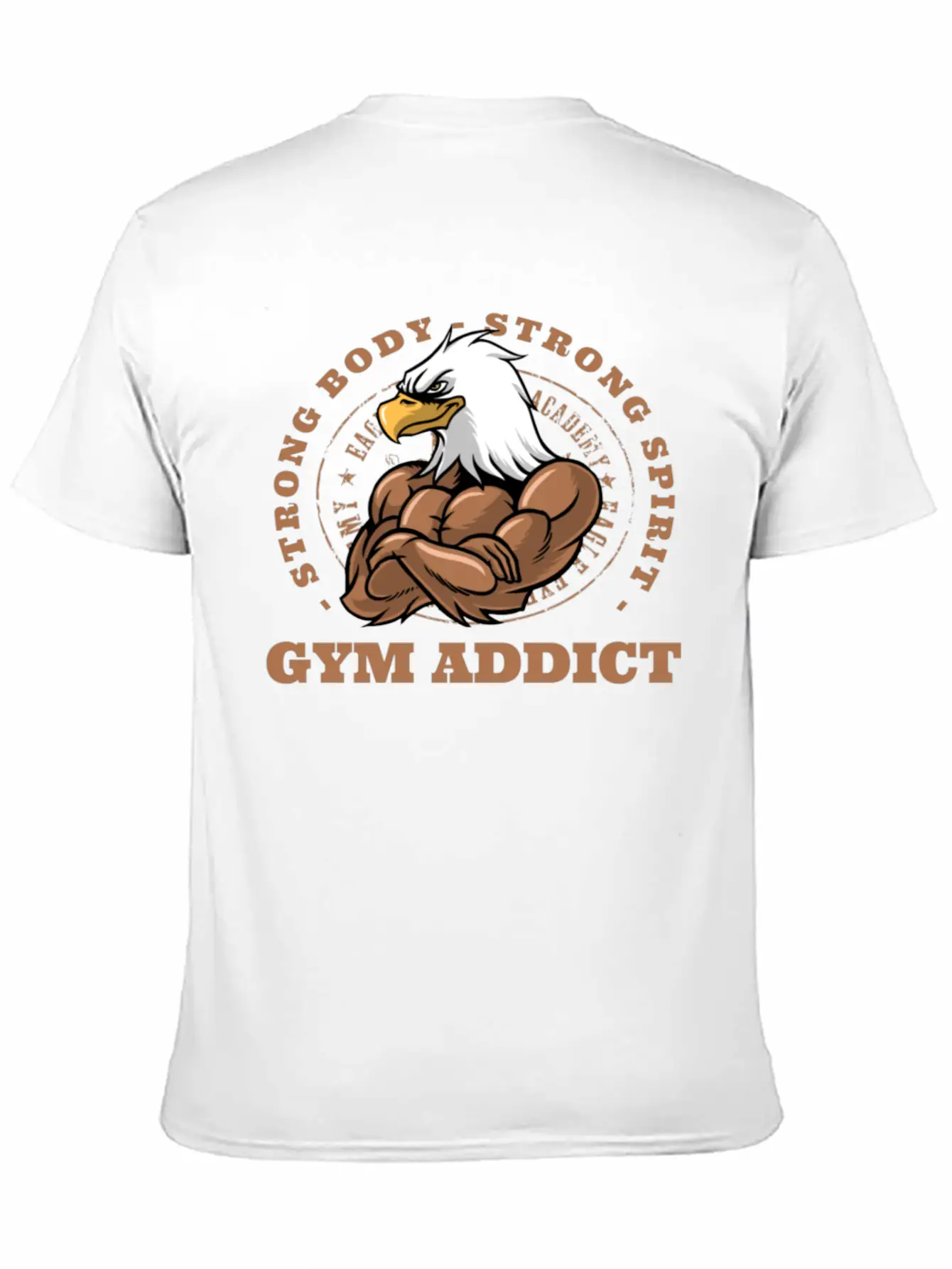 Strong Mind Strong Body Classic Cotton Tee – Unisex Comfort For Any Season