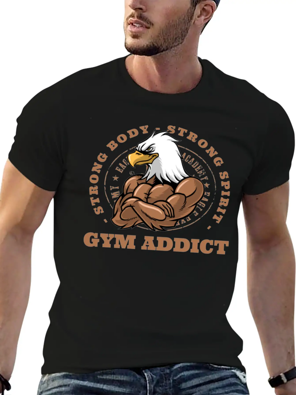 Strong Mind Strong Body Classic Cotton Tee – Unisex Comfort For Any Season