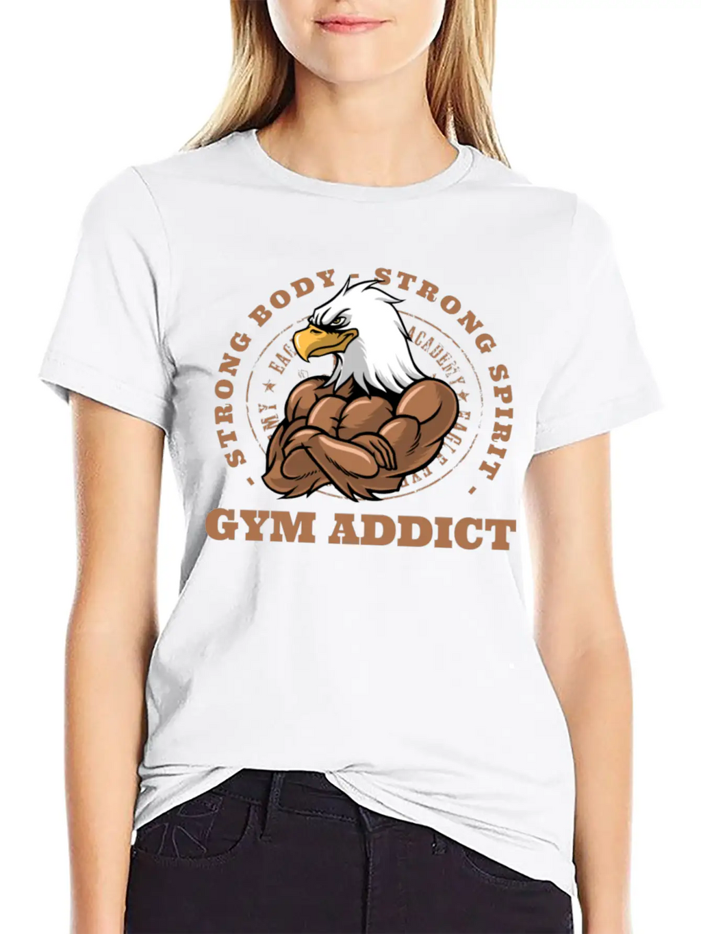 Strong Mind Strong Body Classic Cotton Tee – Unisex Comfort For Any Season