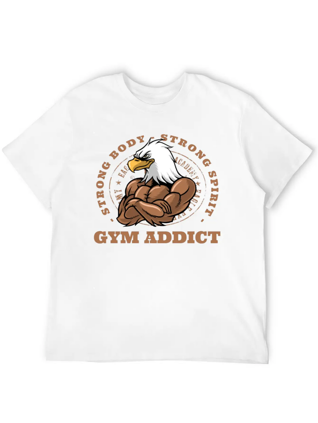 Strong Mind Strong Body Classic Cotton Tee – Unisex Comfort For Any Season