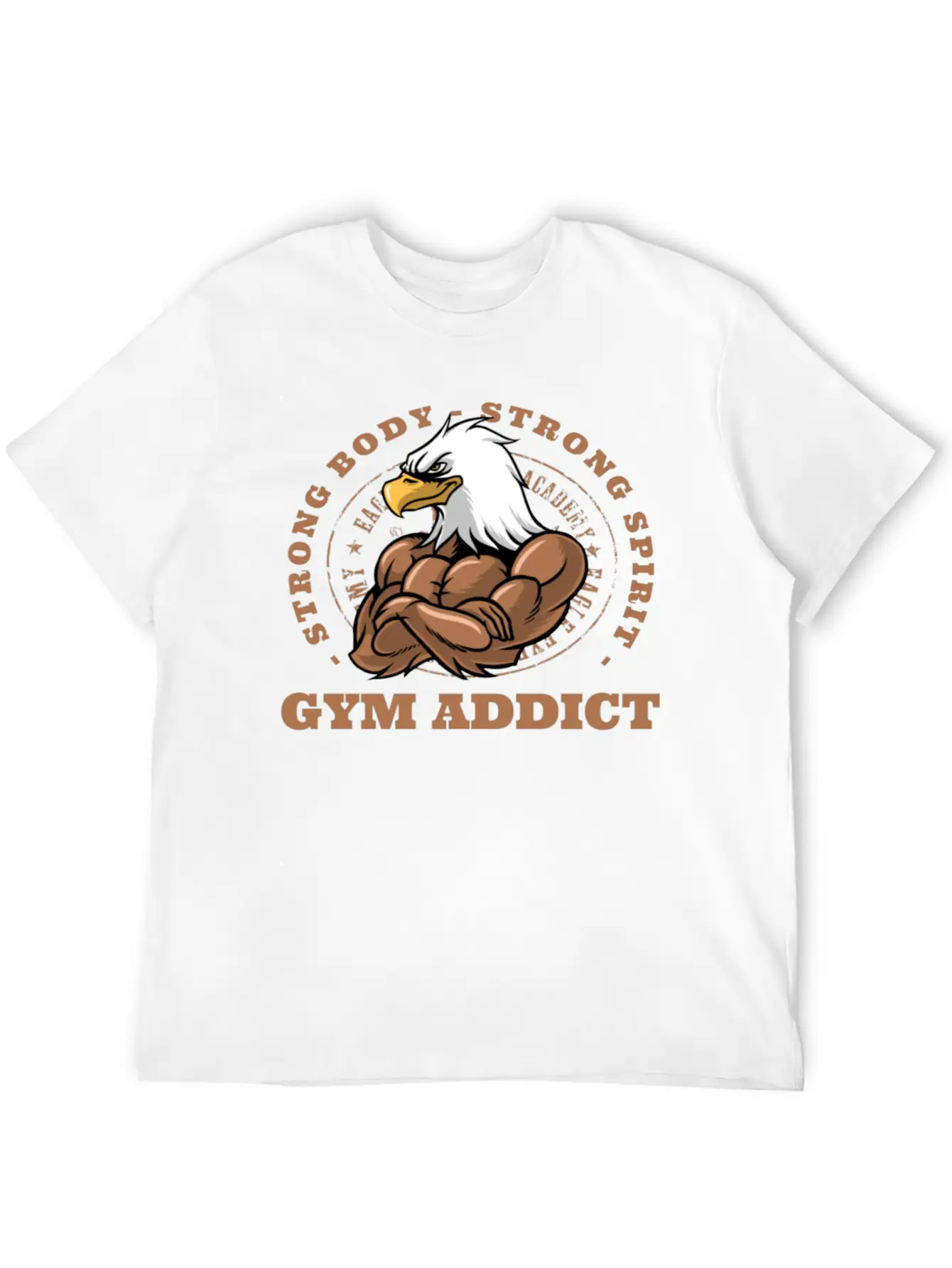 Strong Mind Strong Body Classic Cotton Tee – Unisex Comfort For Any Season