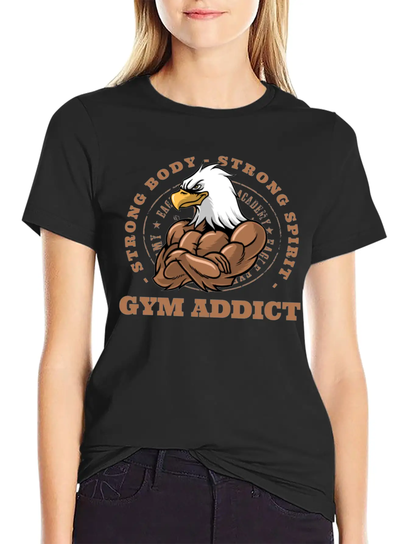 Strong Mind Strong Body Classic Cotton Tee – Unisex Comfort For Any Season