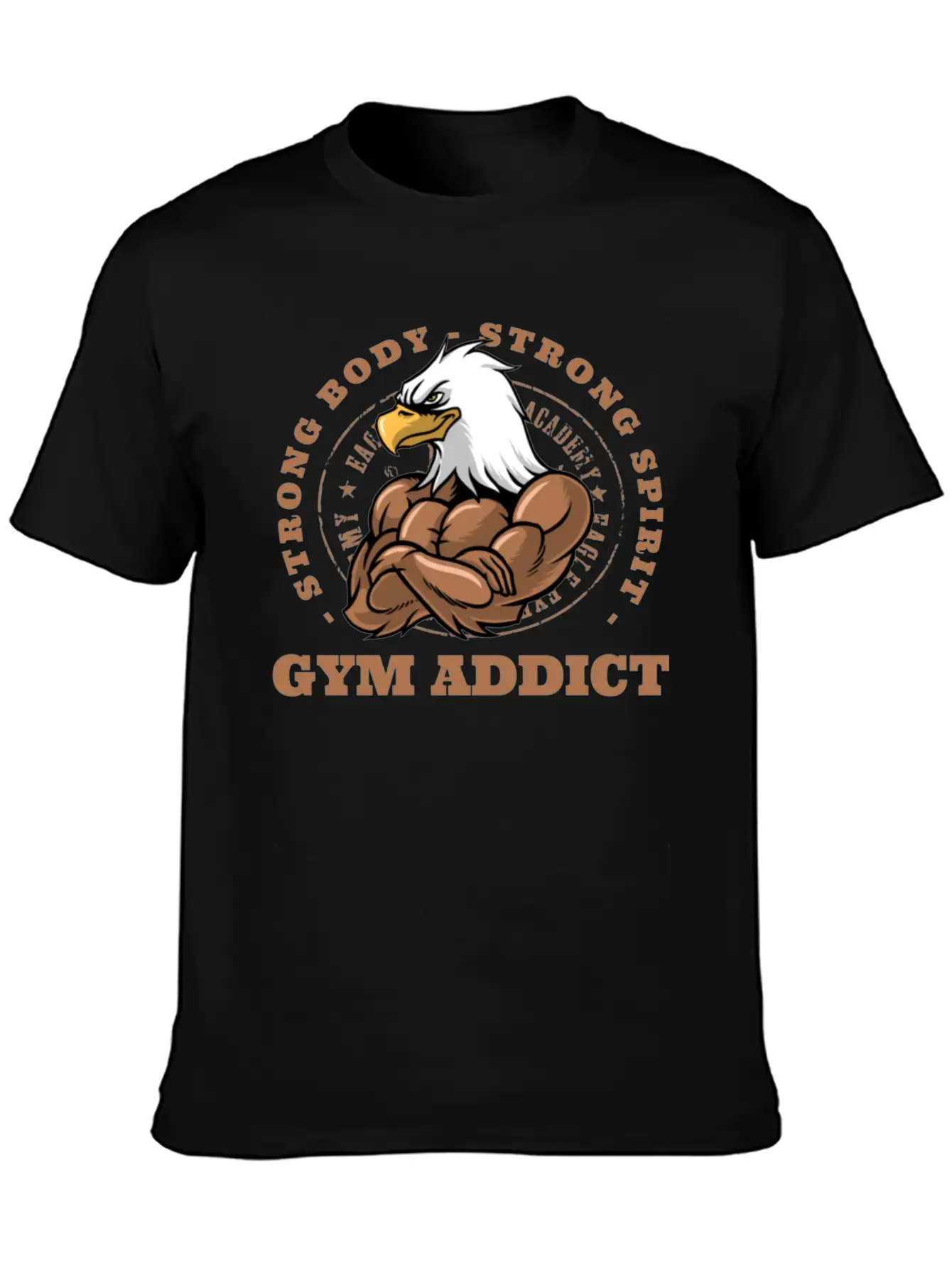 Strong Mind Strong Body Classic Cotton Tee – Unisex Comfort For Any Season