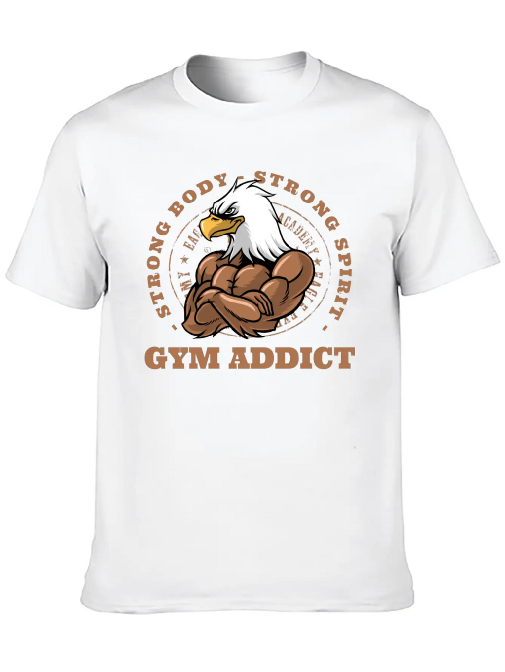 Strong Mind Strong Body Classic Cotton Tee – Unisex Comfort For Any Season