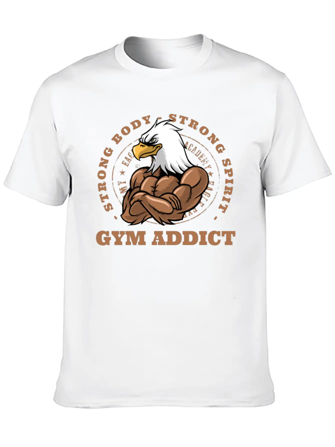 Strong Mind Strong Body Classic Cotton Tee – Unisex Comfort For Any Season