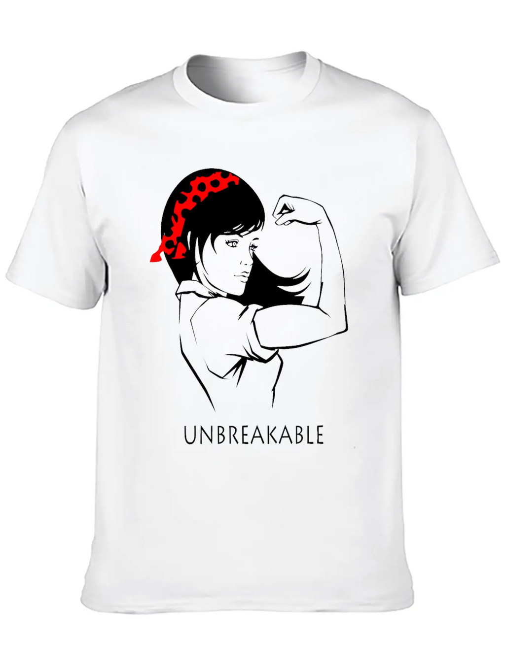 Strong Woman Stylish Everyday T-Shirt – Unisex Basic Cotton Tee
