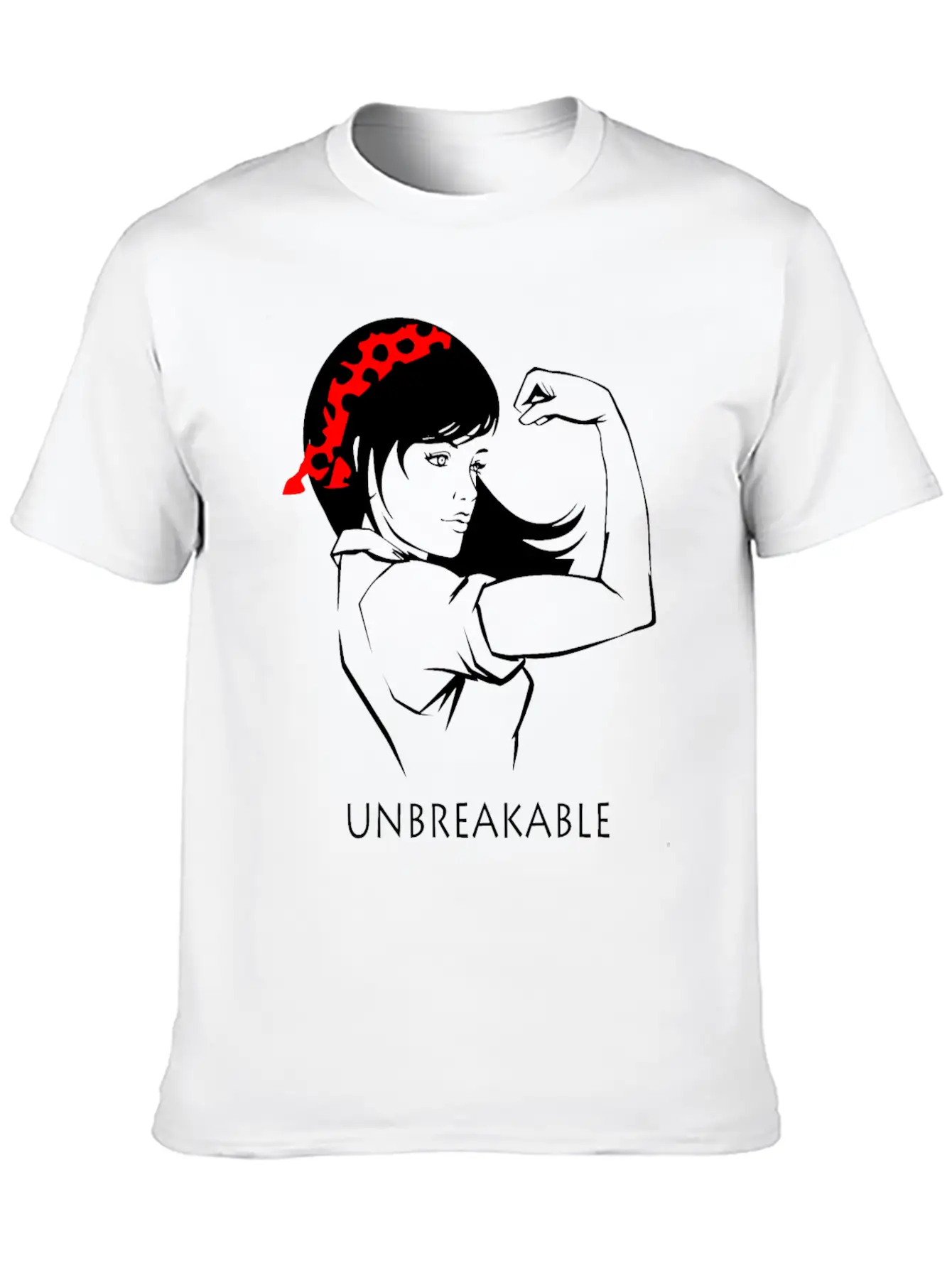 Strong Woman Stylish Everyday T-Shirt – Unisex Basic Cotton Tee