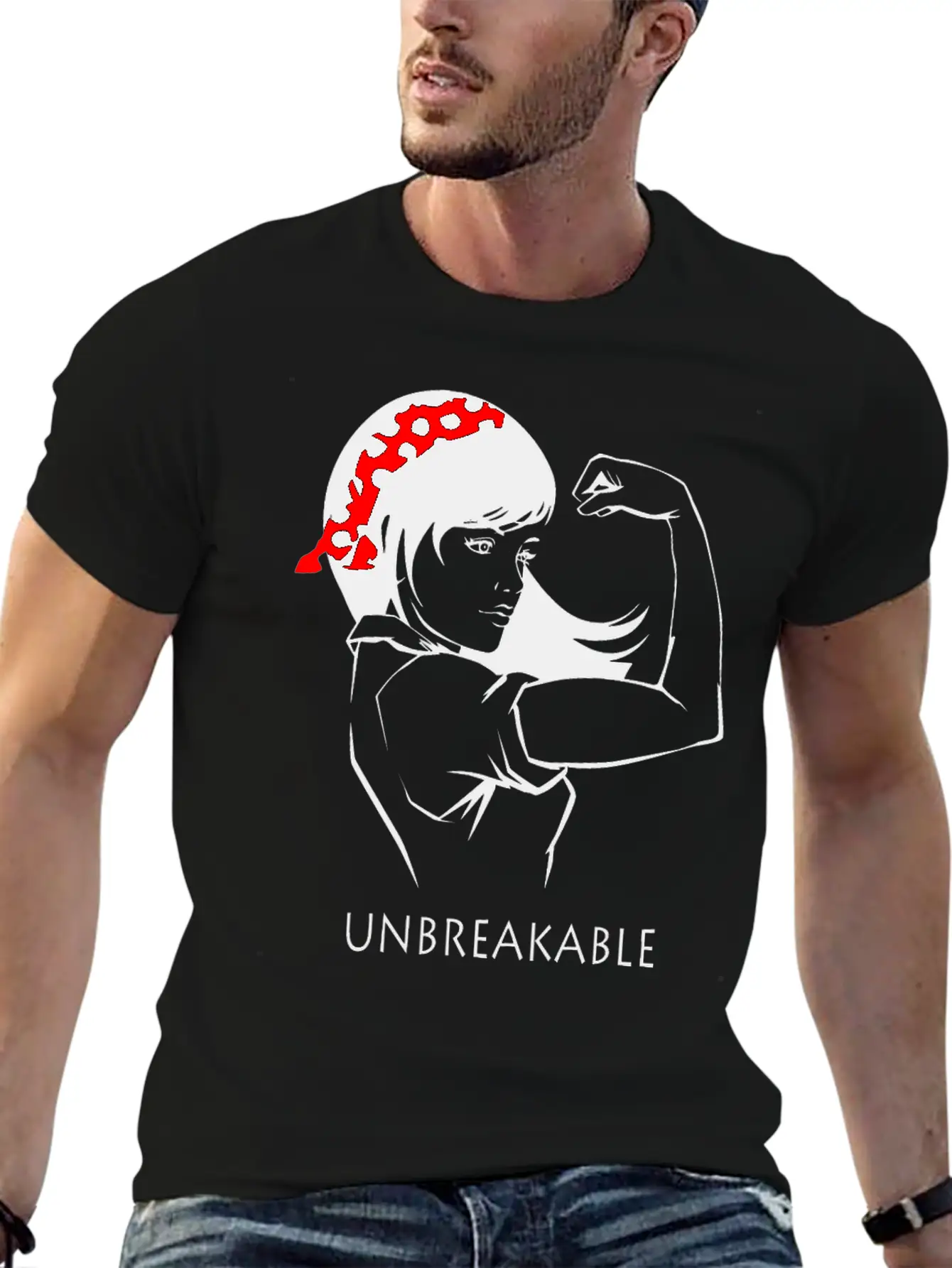 Strong Woman Stylish Everyday T-Shirt – Unisex Basic Cotton Tee