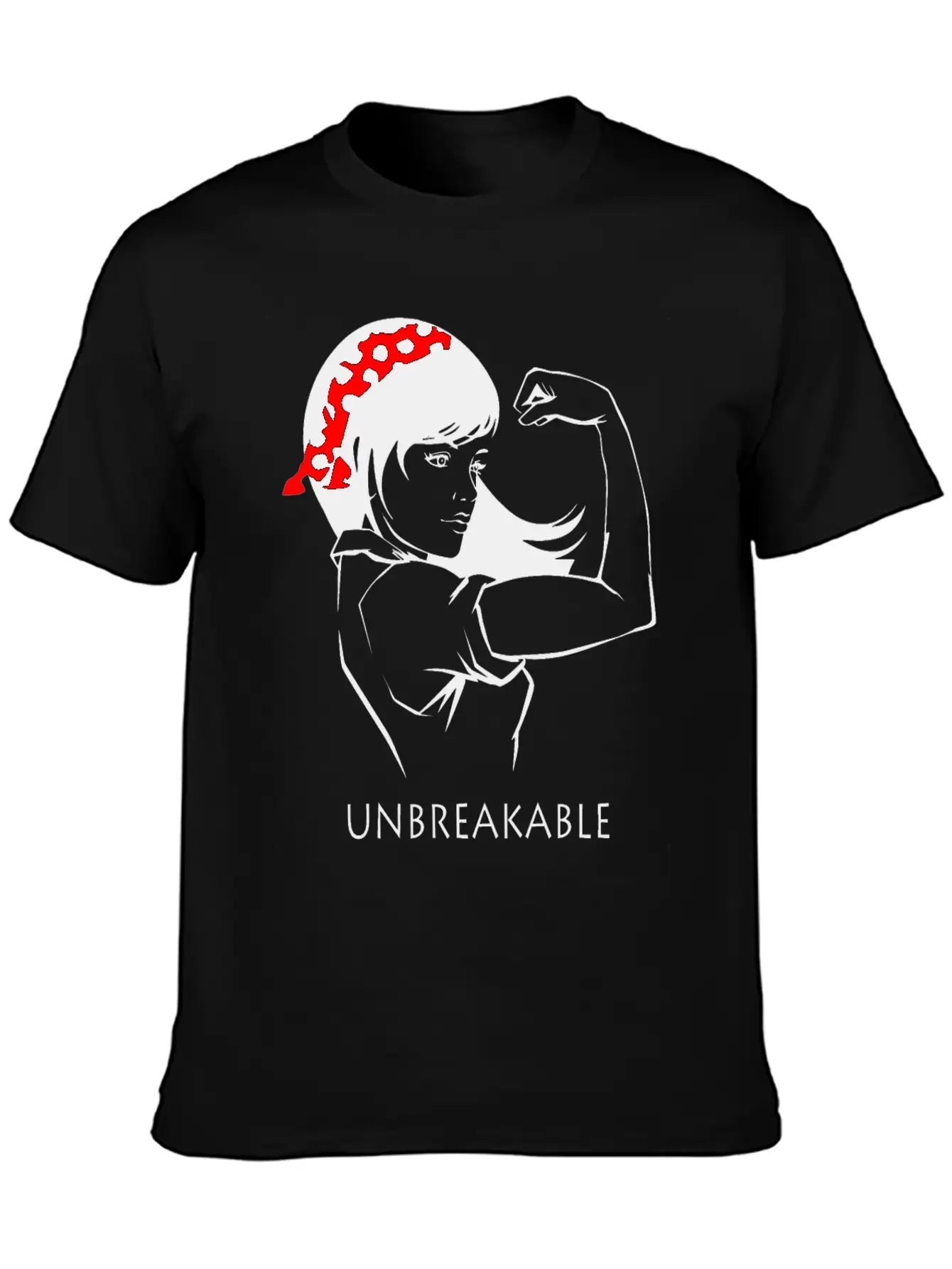 Strong Woman Stylish Everyday T-Shirt – Unisex Basic Cotton Tee