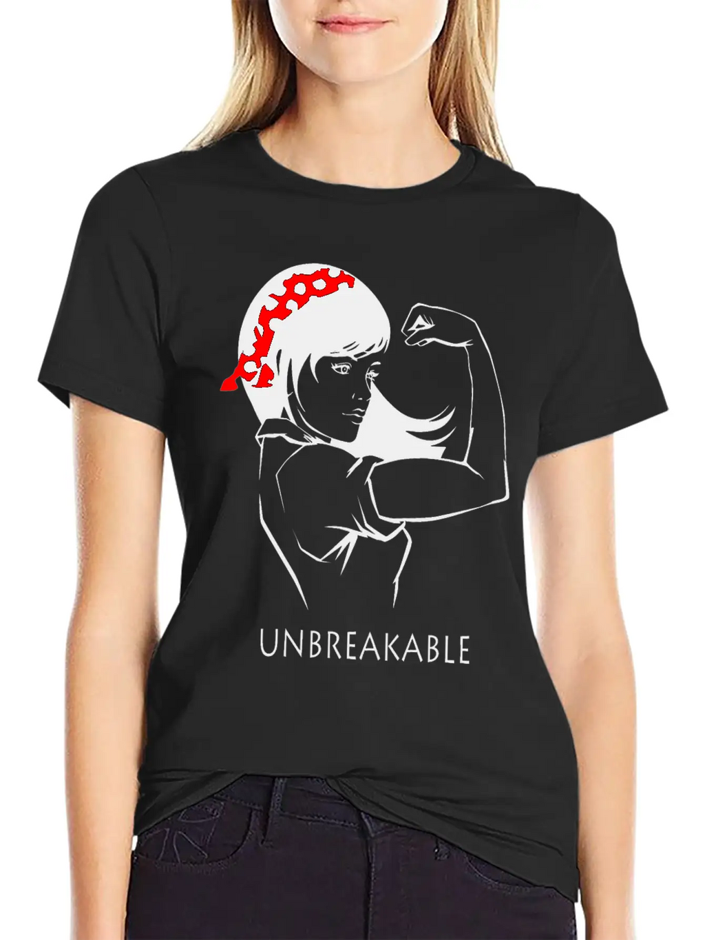 Strong Woman Stylish Everyday T-Shirt – Unisex Basic Cotton Tee