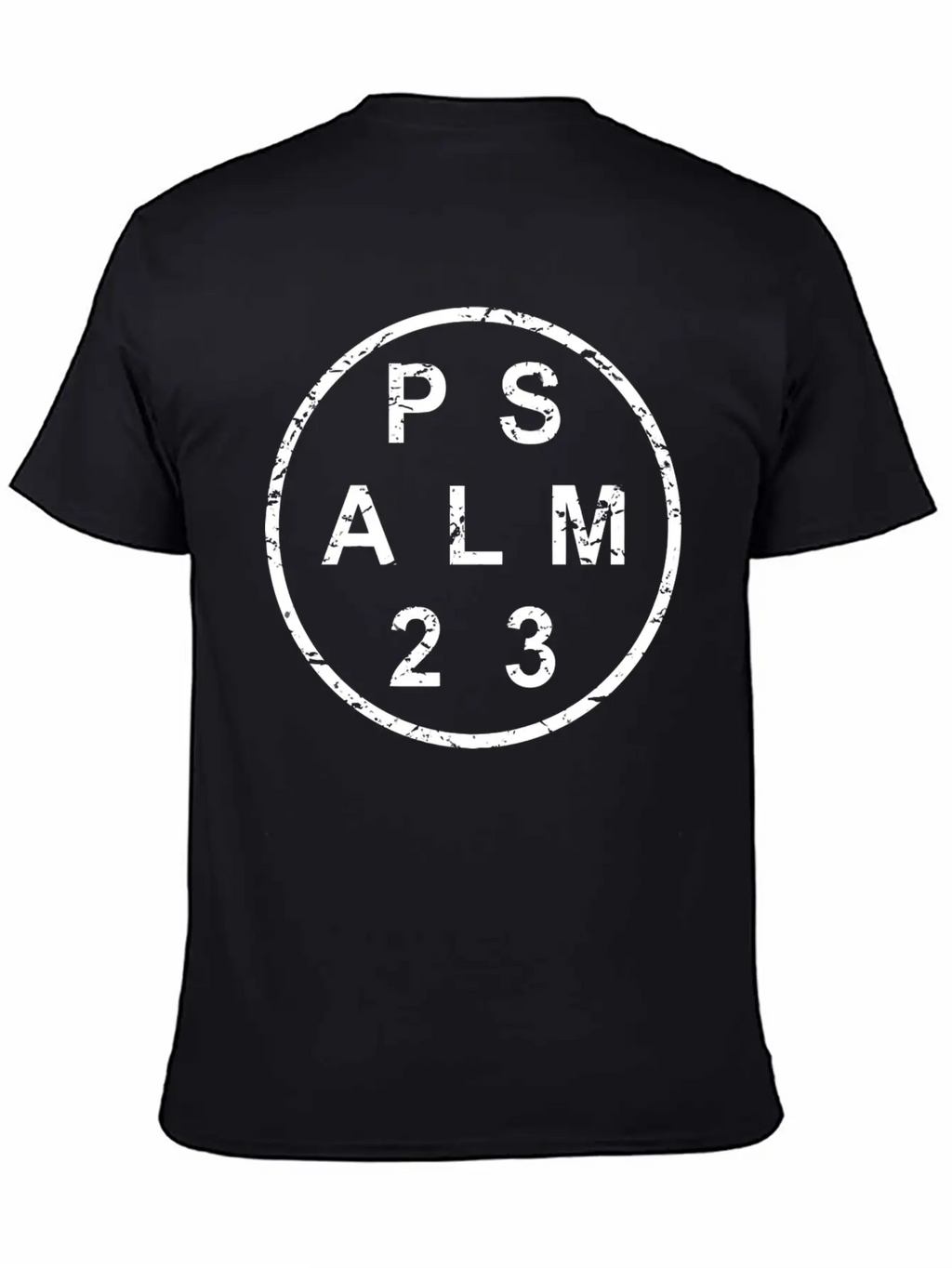 Stylish Psalm 23 Bible Verse Essential Cotton Tee For Daily Outfits – Unisex Style