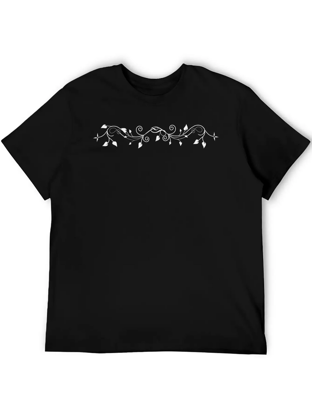 Stylized Plant (Separation) Basic Graphic T-Shirt – Daily Comfort In Soft Cotton