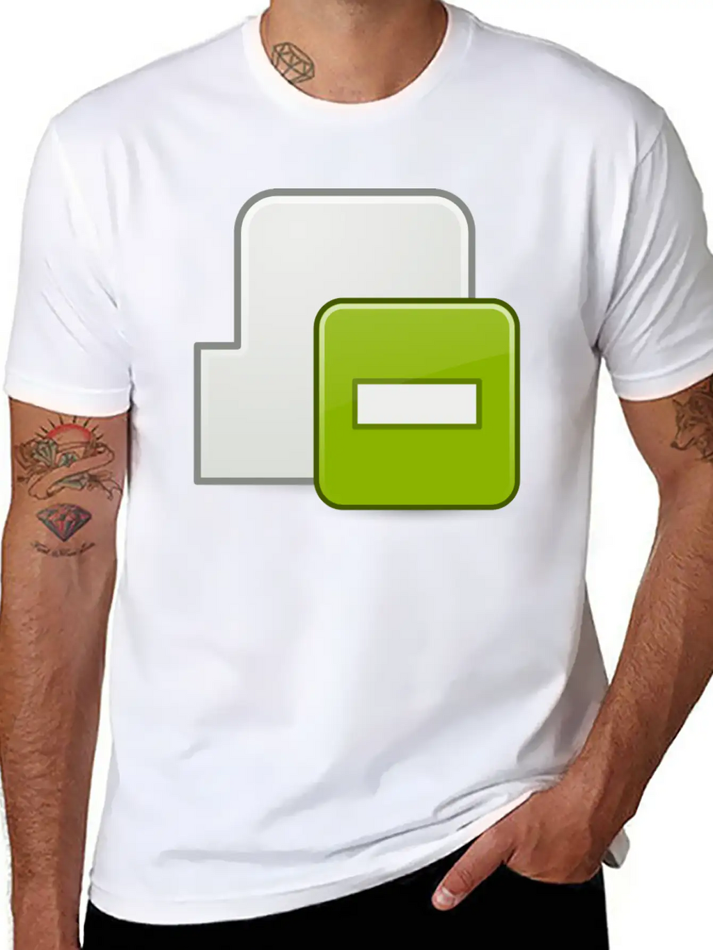 Subtract Tab Icon Stylish Everyday T-Shirt – Unisex Basic Cotton Tee