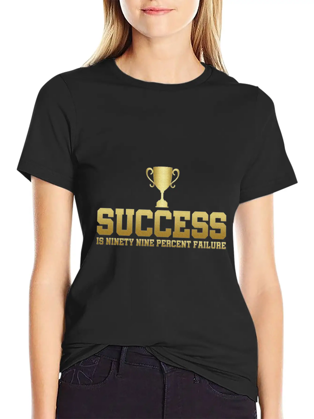 Success Is 99% Failure Gift Idea Unisex Casual T-Shirt – Clean Design For Daily Comfort