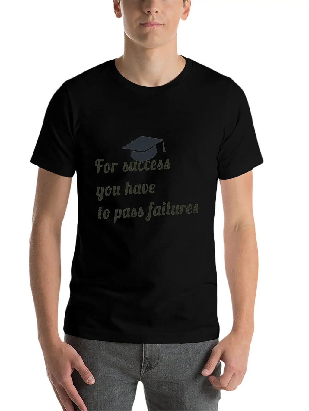 Success Thoughts Classic Cotton Tee – Unisex Comfort For Any Season