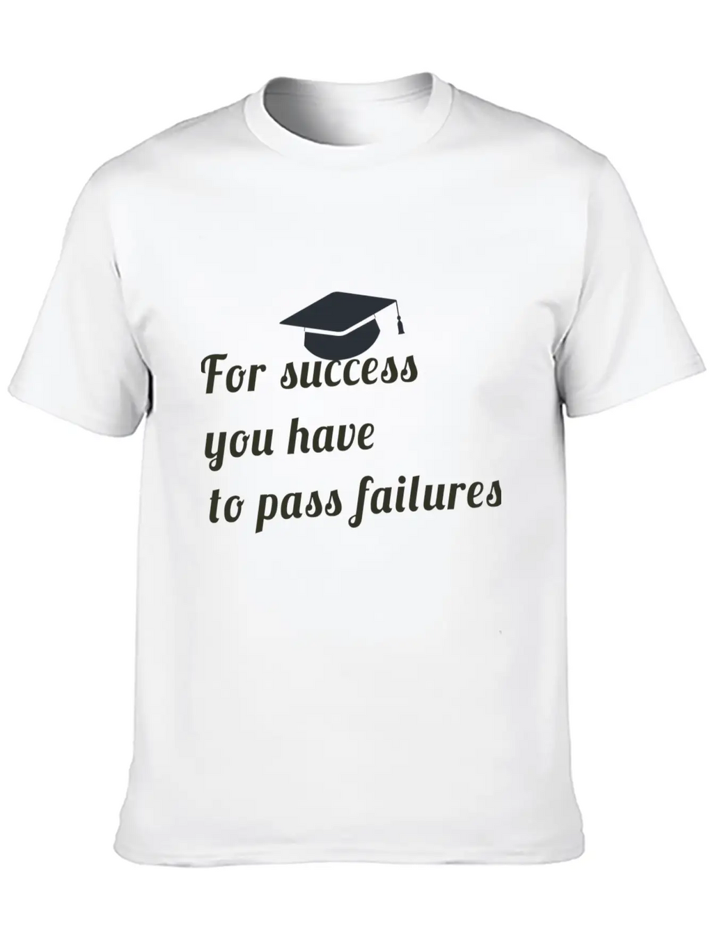 Success Thoughts Classic Cotton Tee – Unisex Comfort For Any Season