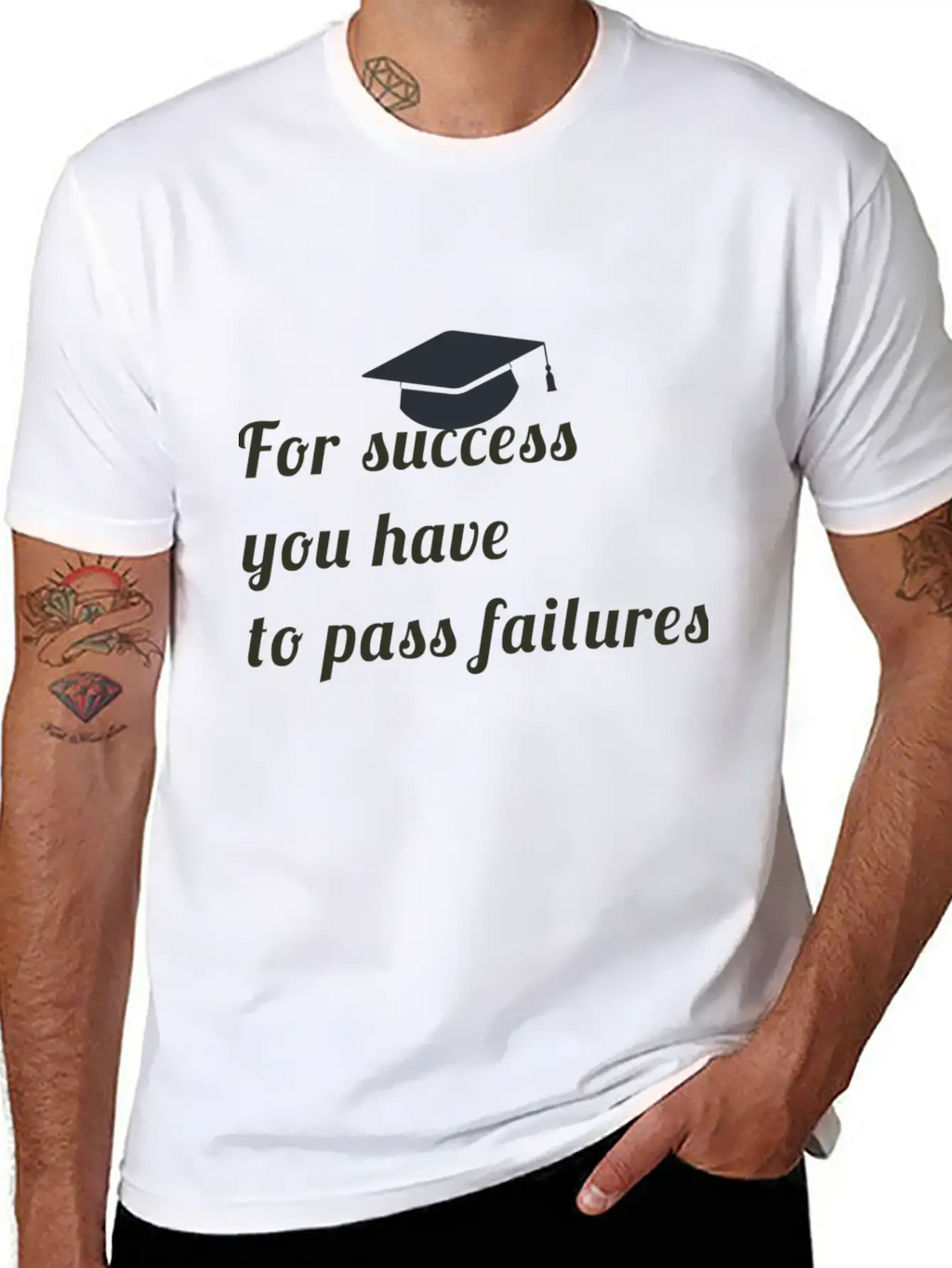 Success Thoughts Classic Cotton Tee – Unisex Comfort For Any Season
