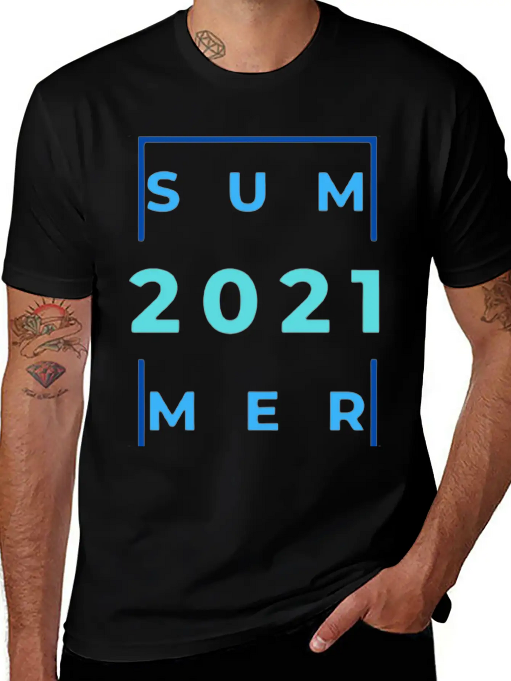 Summer 2021 Basic Graphic T-Shirt – Daily Comfort In Soft Cotton