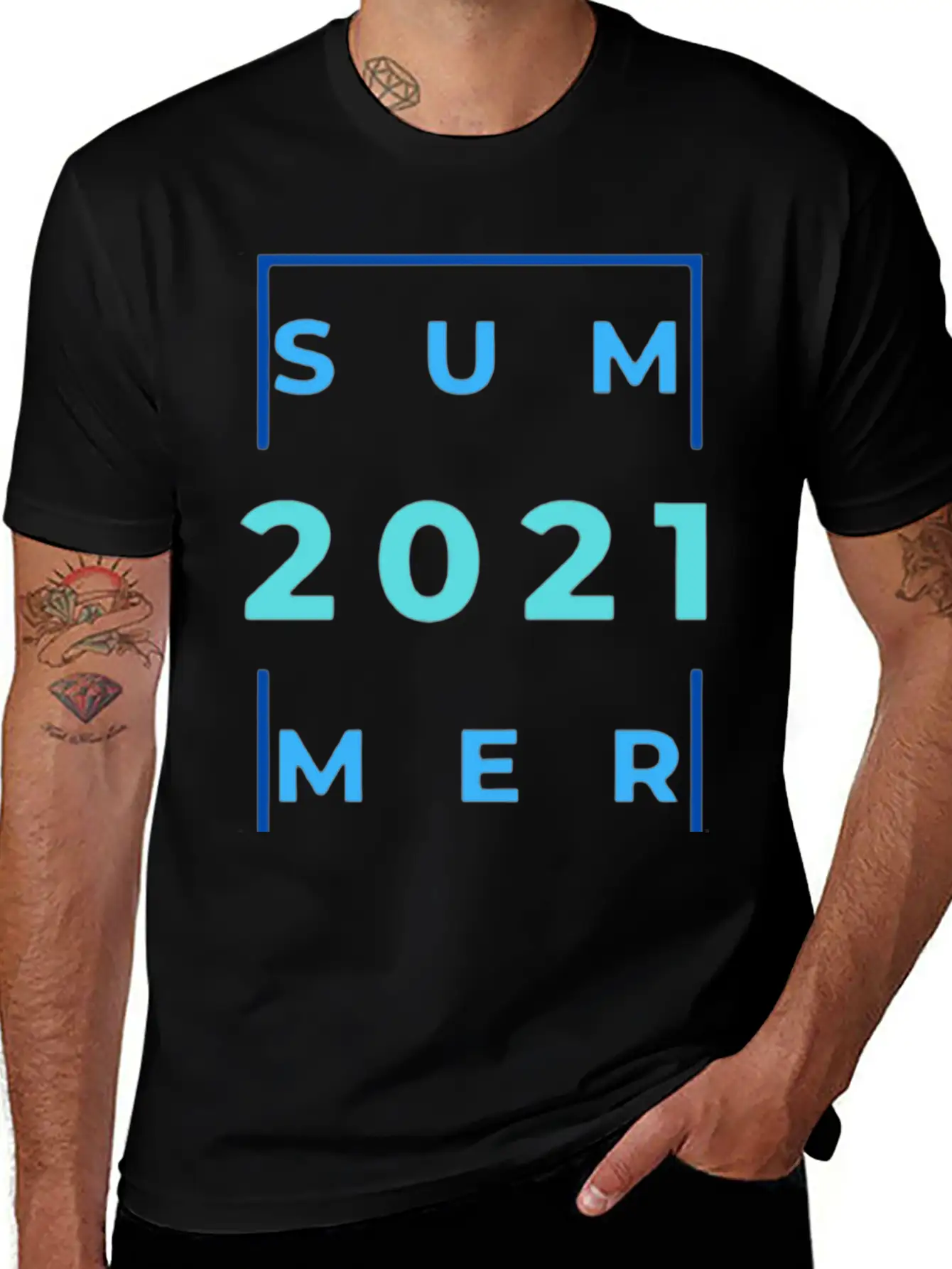 Summer 2021 Basic Graphic T-Shirt – Daily Comfort In Soft Cotton