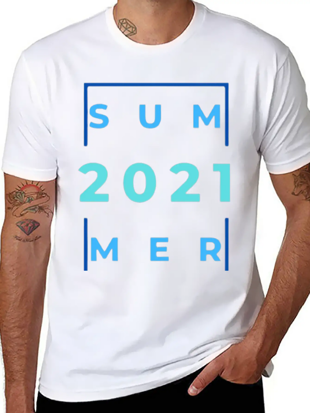 Summer 2021 Basic Graphic T-Shirt – Daily Comfort In Soft Cotton