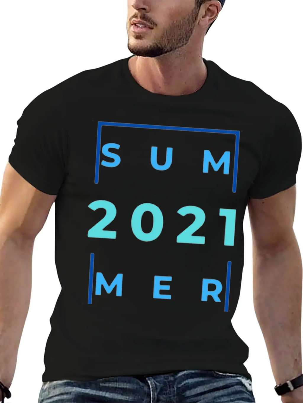 Summer 2021 Basic Graphic T-Shirt – Daily Comfort In Soft Cotton