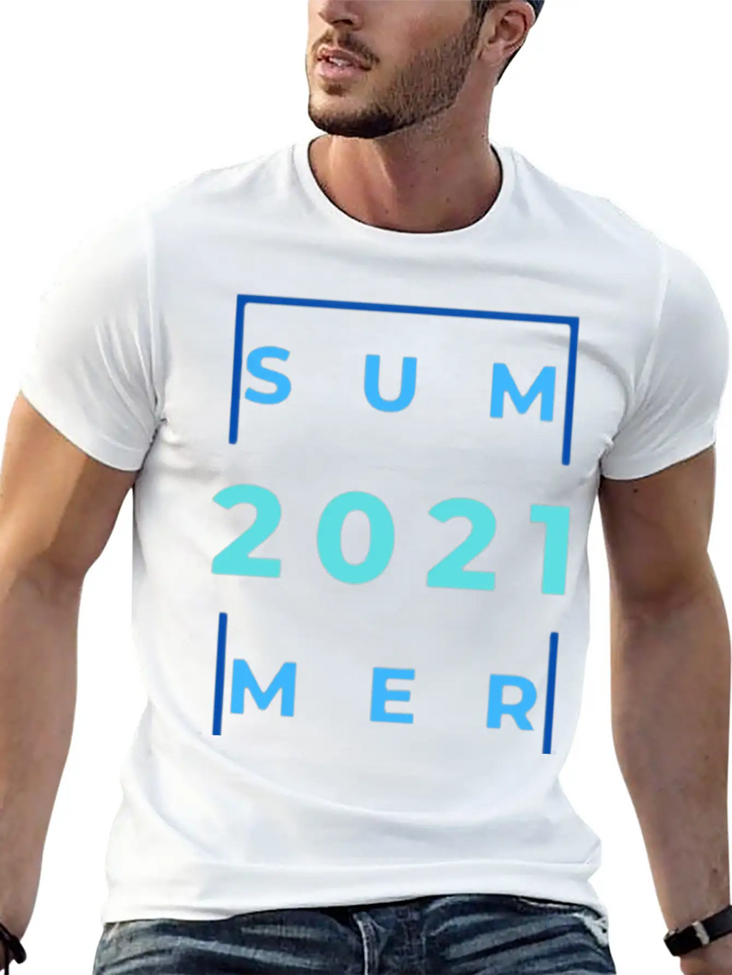 Summer 2021 Basic Graphic T-Shirt – Daily Comfort In Soft Cotton