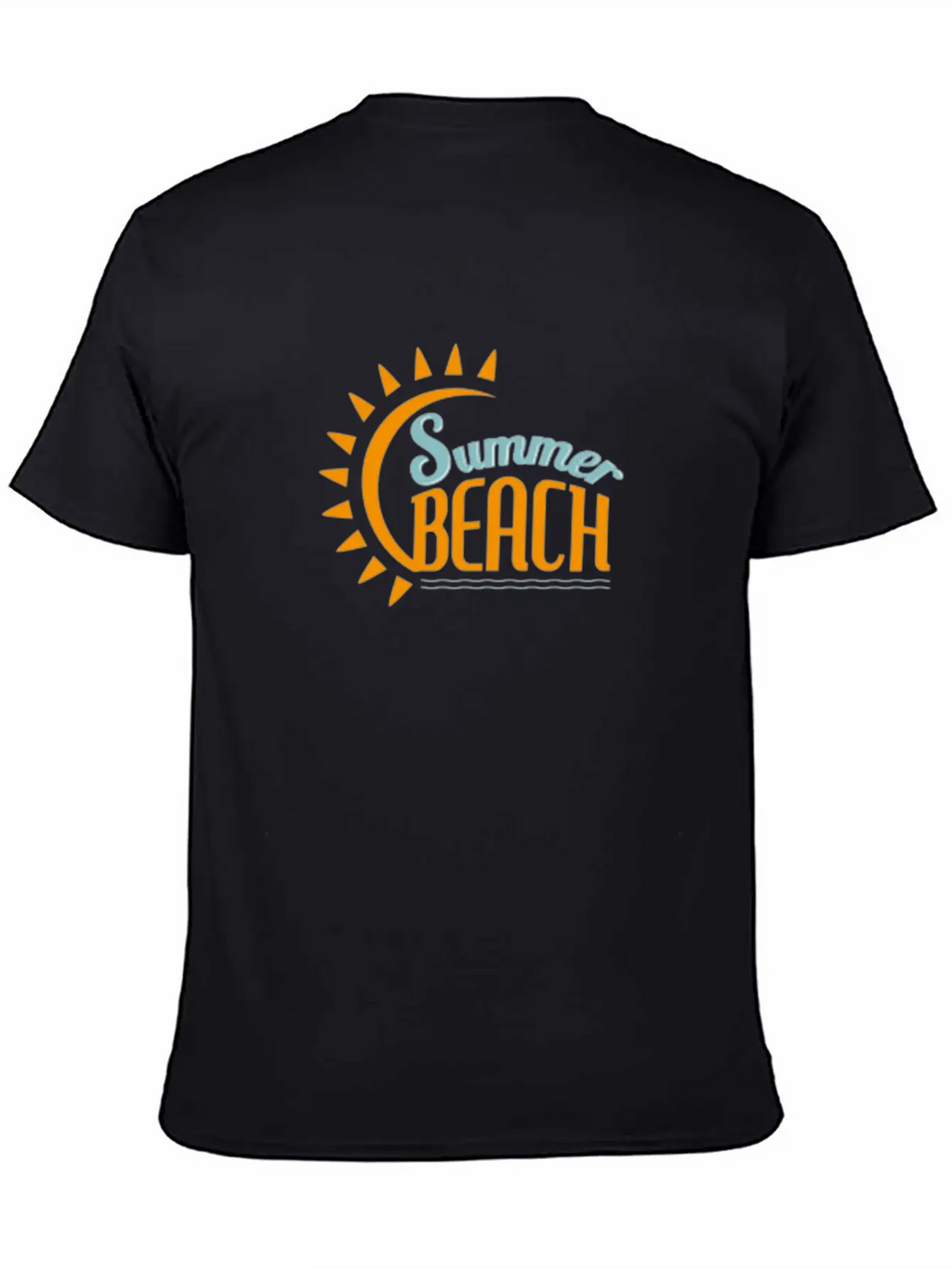 Summer Beach Basic Graphic T-Shirt – Daily Comfort In Soft Cotton
