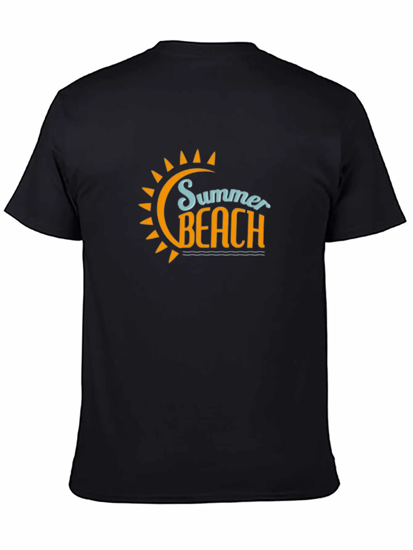 Summer Beach Basic Graphic T-Shirt – Daily Comfort In Soft Cotton