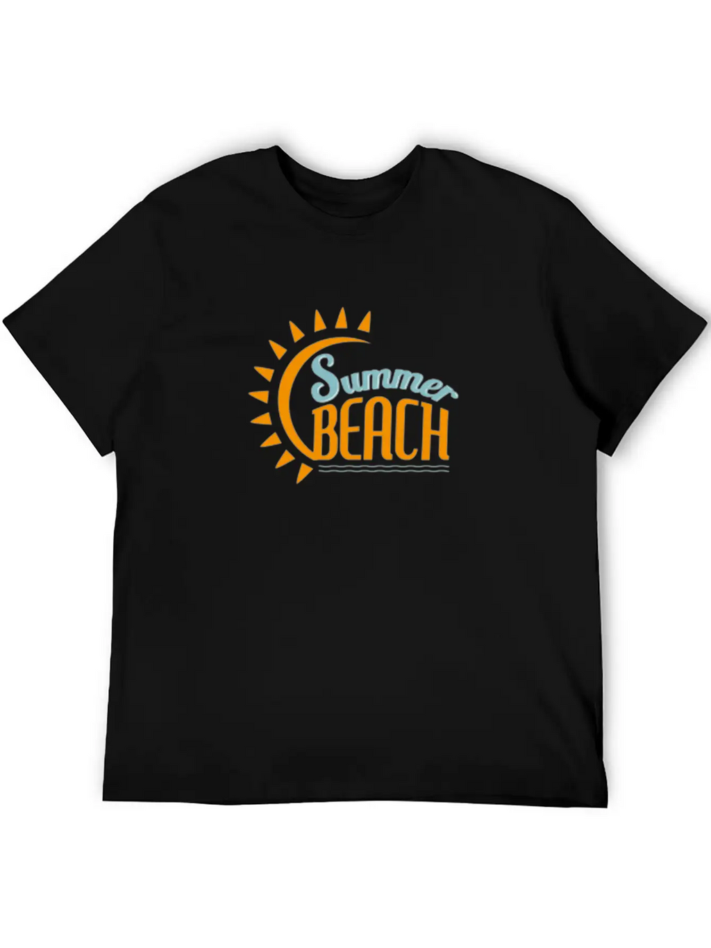 Summer Beach Basic Graphic T-Shirt – Daily Comfort In Soft Cotton