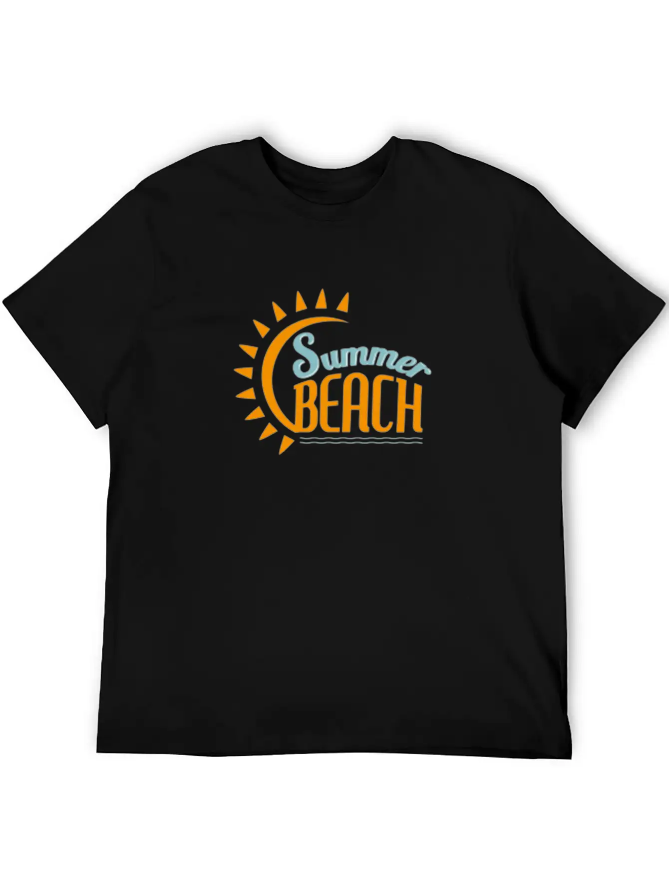 Summer Beach Basic Graphic T-Shirt – Daily Comfort In Soft Cotton