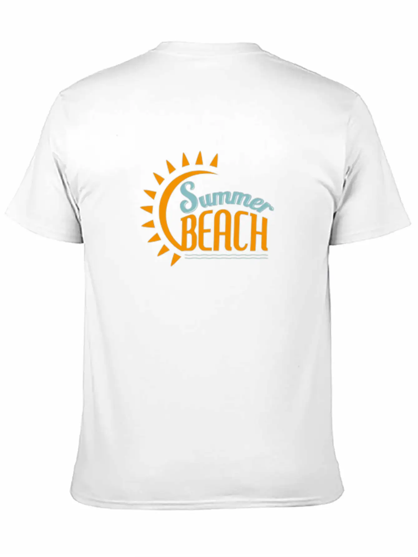 Summer Beach Basic Graphic T-Shirt – Daily Comfort In Soft Cotton
