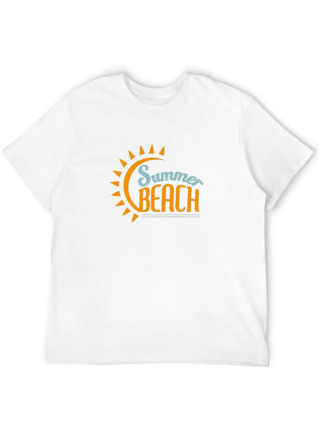 Summer Beach Basic Graphic T-Shirt – Daily Comfort In Soft Cotton