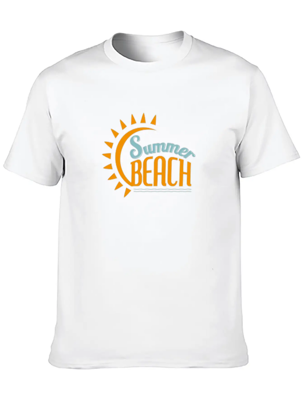 Summer Beach Basic Graphic T-Shirt – Daily Comfort In Soft Cotton