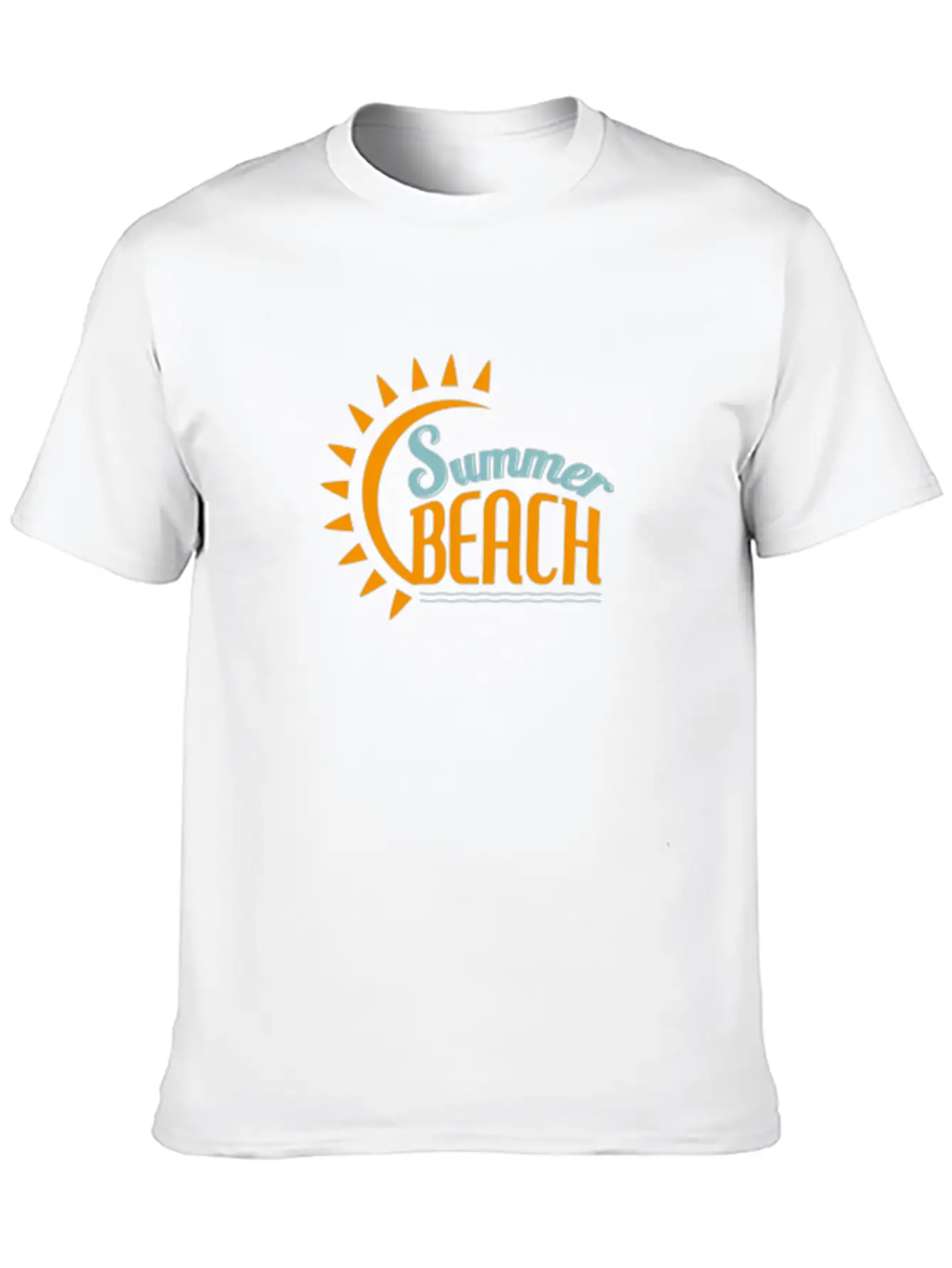 Summer Beach Basic Graphic T-Shirt – Daily Comfort In Soft Cotton
