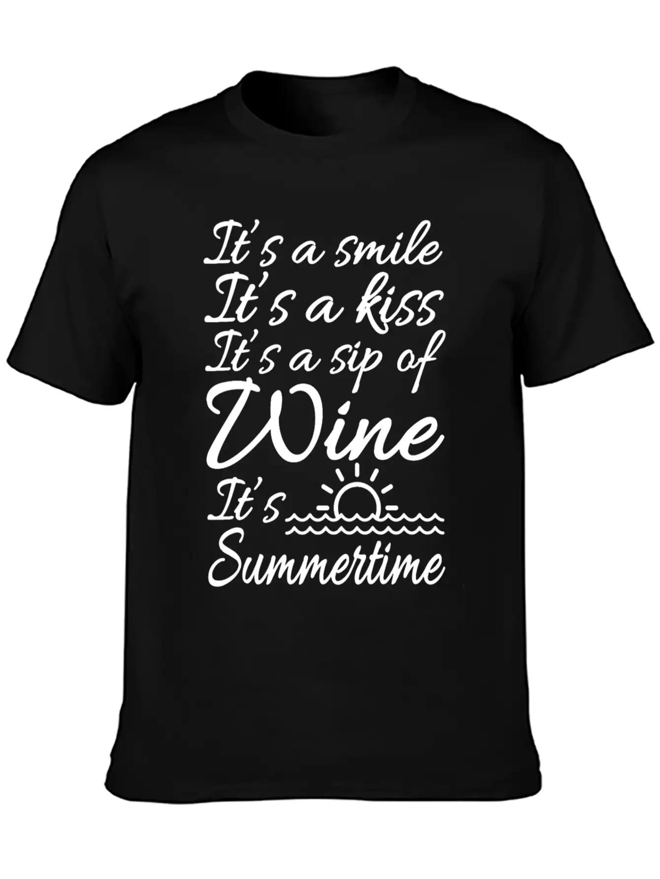 Summer Breathable Graphic T-Shirt – Perfect For Casual Days