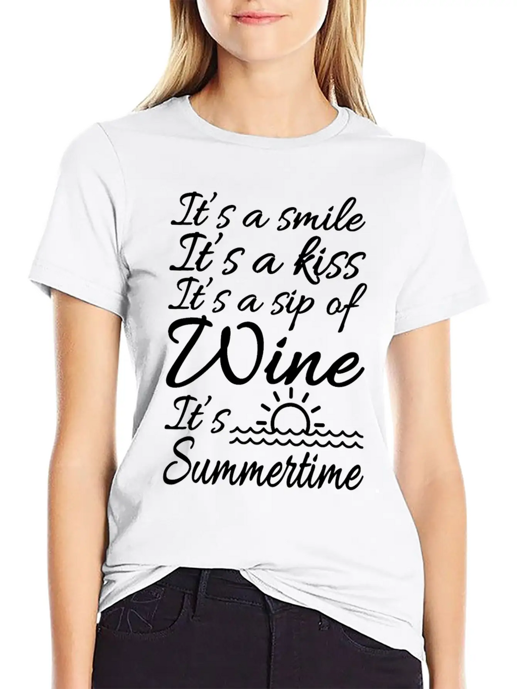 Summer Breathable Graphic T-Shirt – Perfect For Casual Days