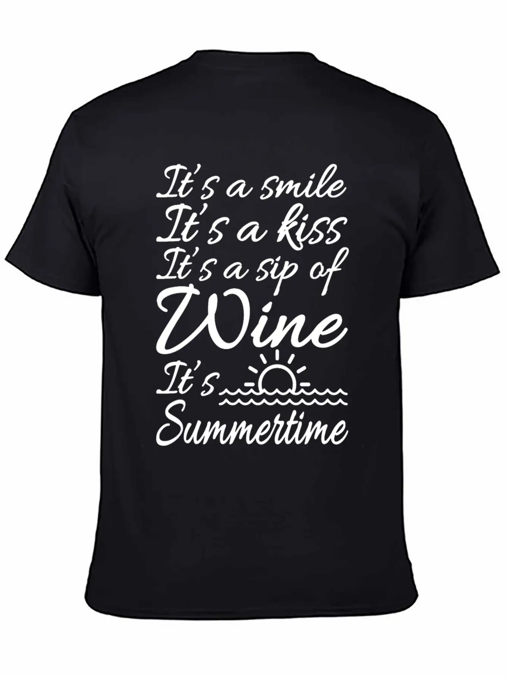 Summer Breathable Graphic T-Shirt – Perfect For Casual Days